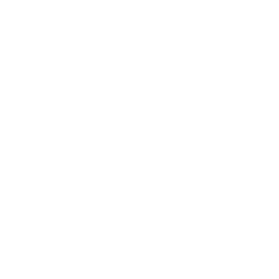 White gavel on a podium symbolizing justice.